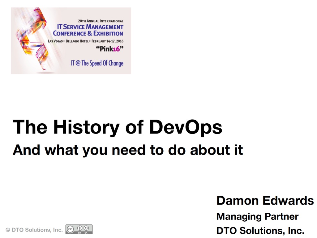 The History of DevOps And what you need to do about it